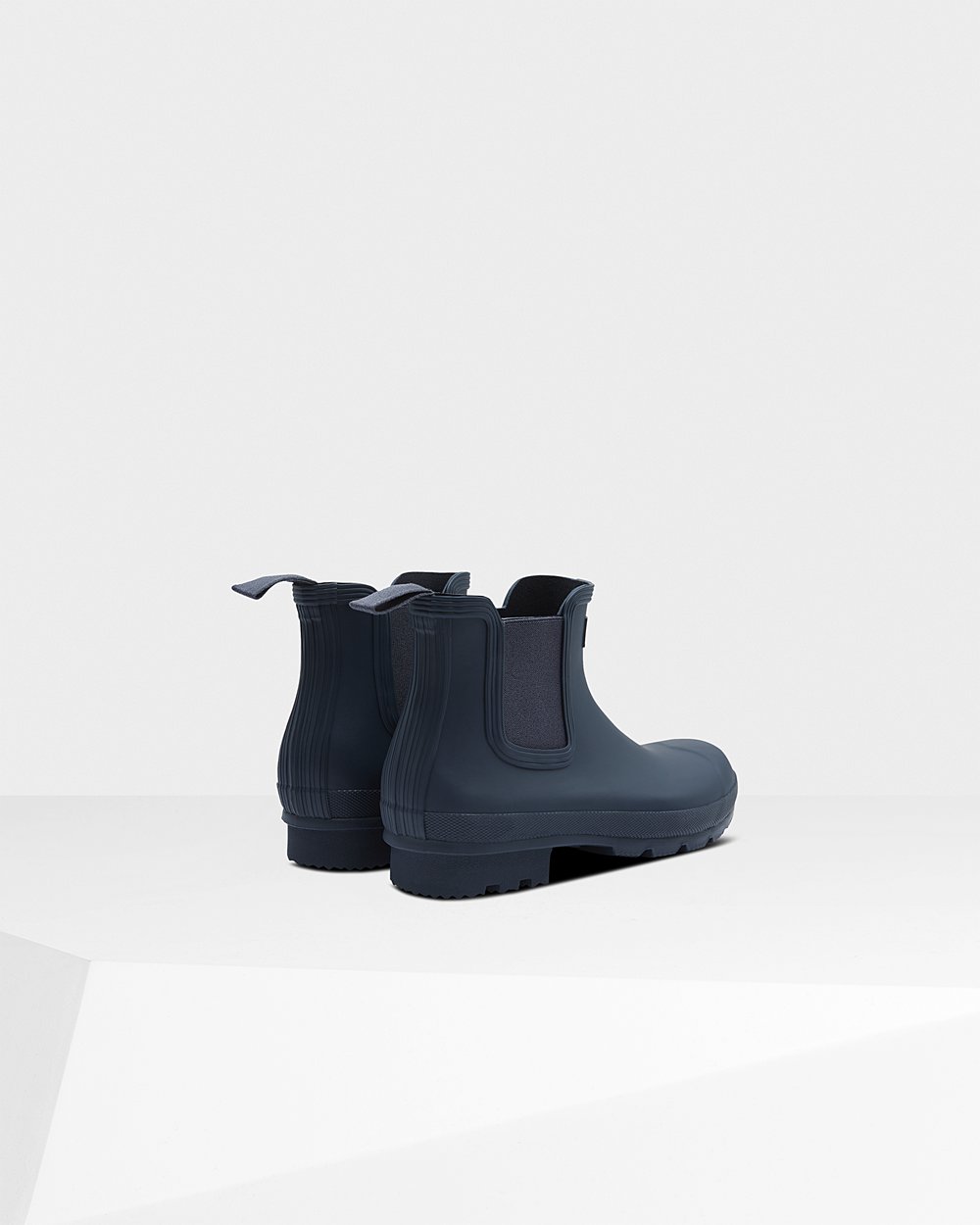 Mens Chelsea Boots - Hunter Original (50OYIZQKX) - Navy